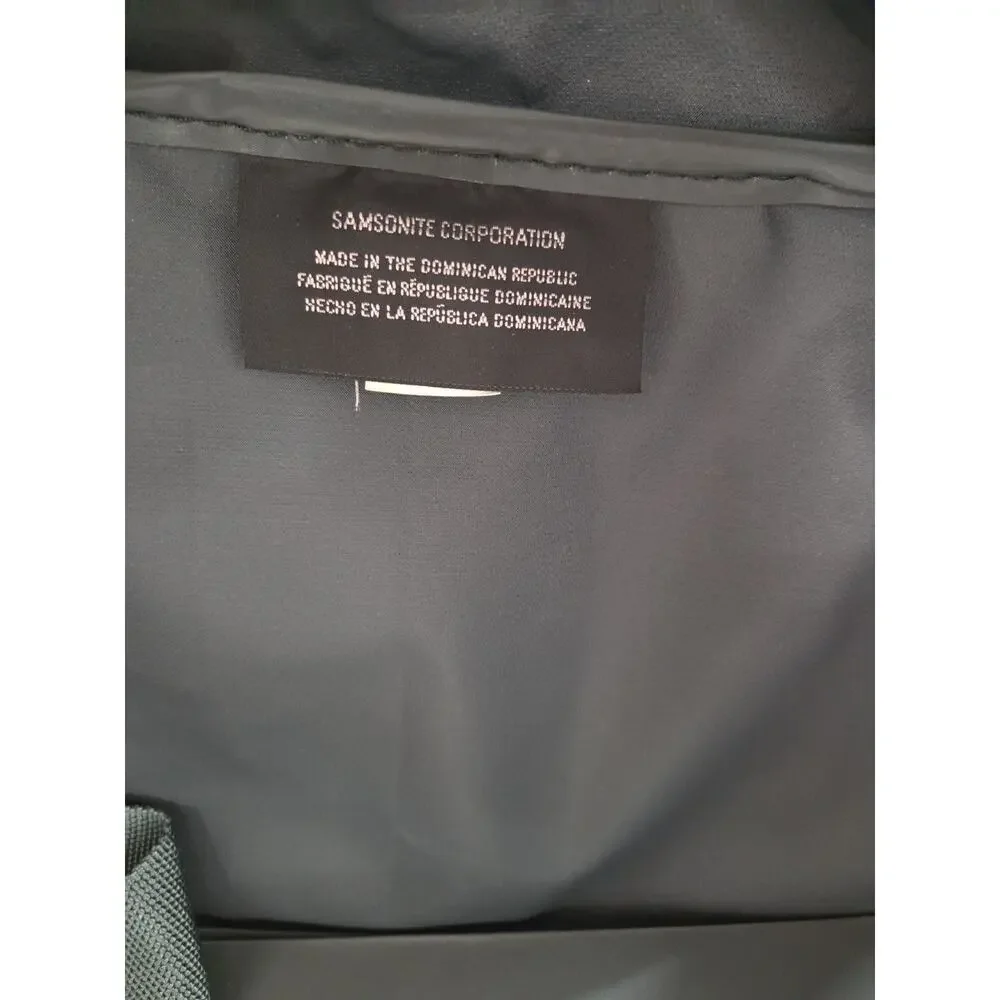 Samsonite Carry On Overnight Shoulder Bag Luggage Green 15 X 10